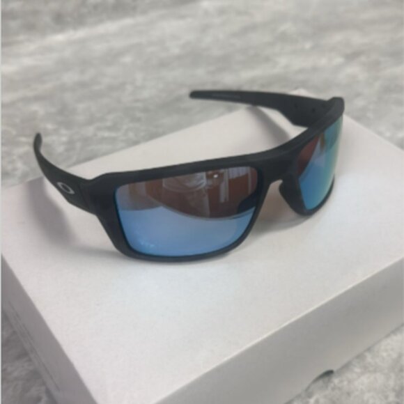 NEW | Oakley | DOUBLE EDGE | 9380 - 27 | 66 | MATTE BLACK CAMO |PRIZM DEEP WATER - Picture 1 of 5